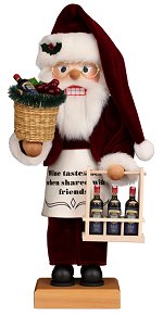 Vintage Wine Santa<br>2022 Ulbricht Nutcracker
